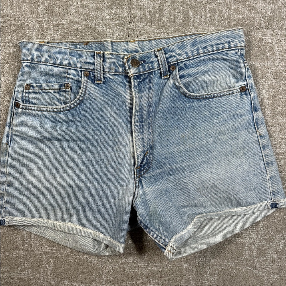 Vintage Levis XX 90s Mom Short Distressed Y2K Read below